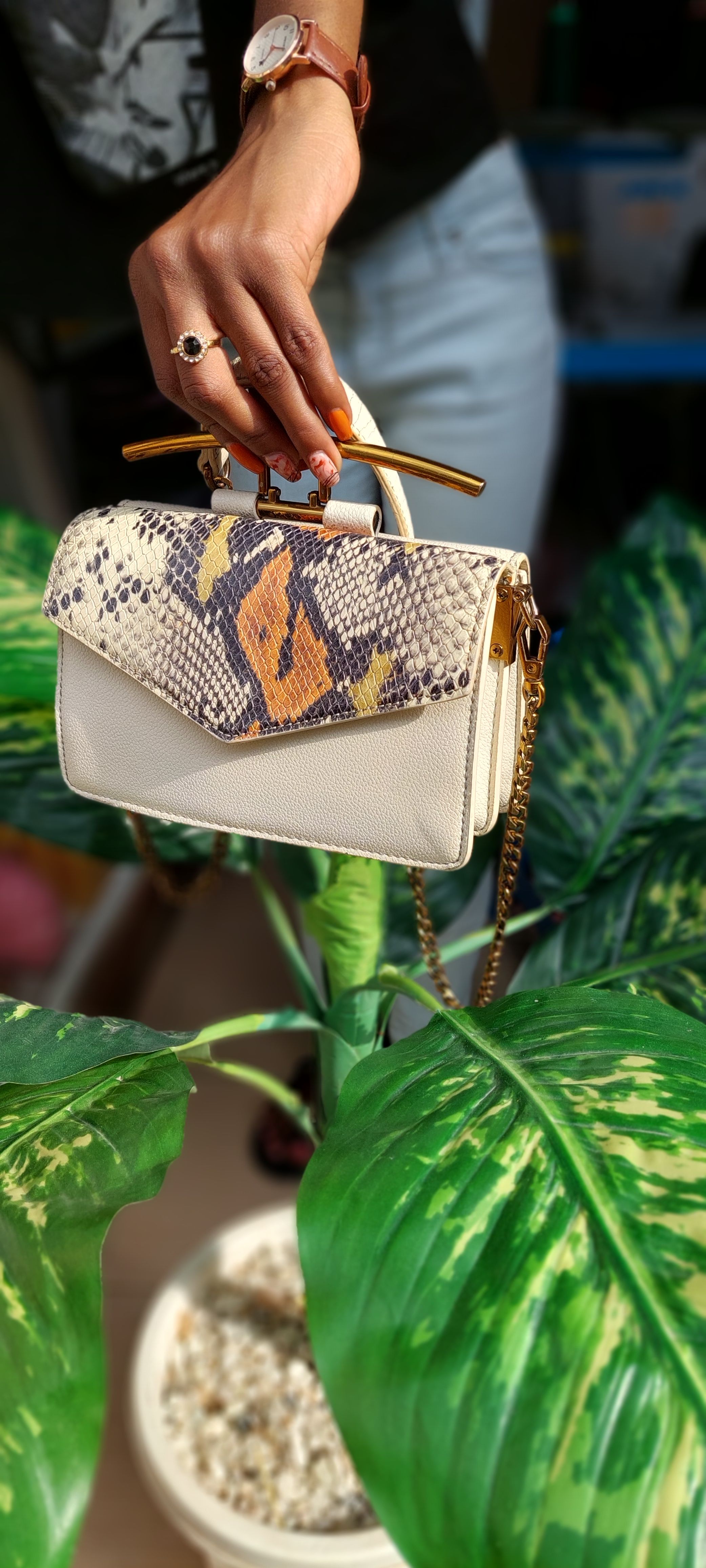 Celestial Bloom Satchel by Polish Me Pretty